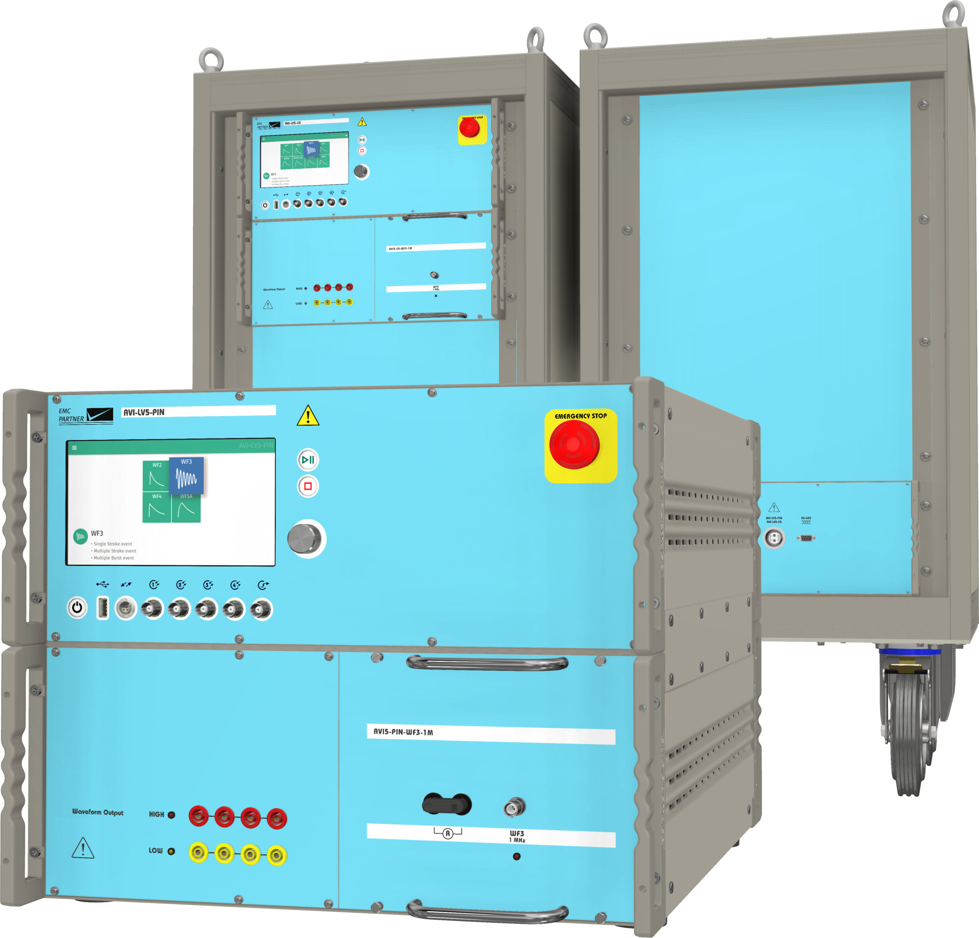 damped oscillatory wave testing